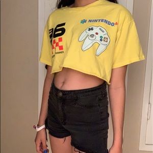 Nintendo Crop Top